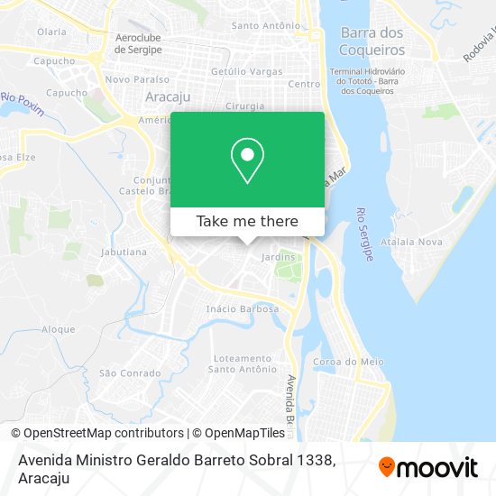 Avenida Ministro Geraldo Barreto Sobral 1338 map
