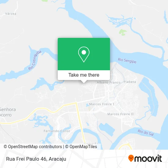 Rua Frei Paulo 46 map