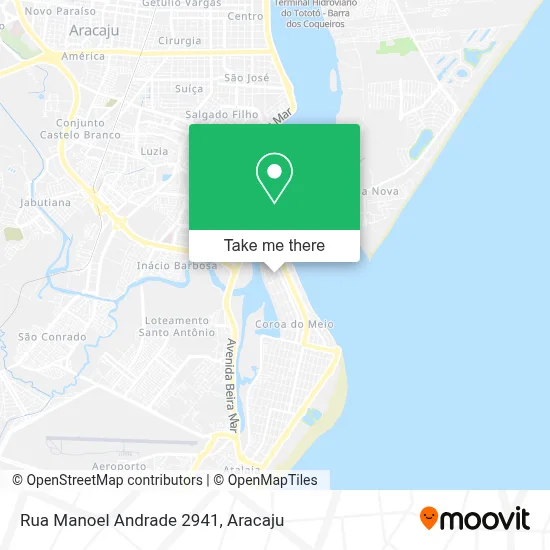 Rua Manoel Andrade 2941 map