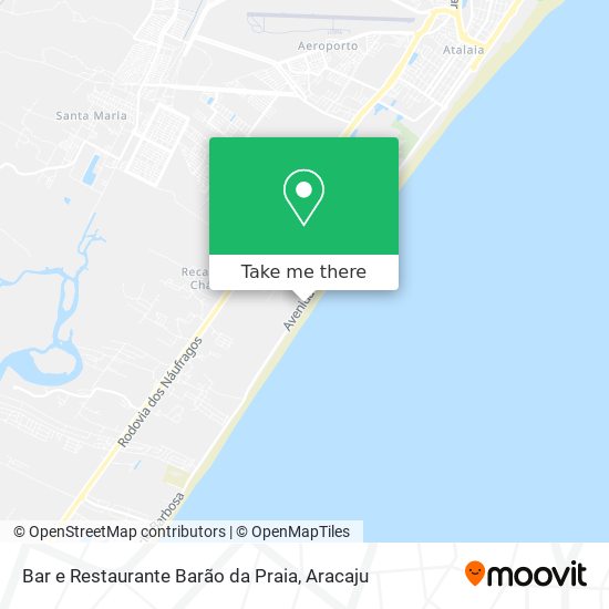 Mapa Bar e Restaurante Barão da Praia