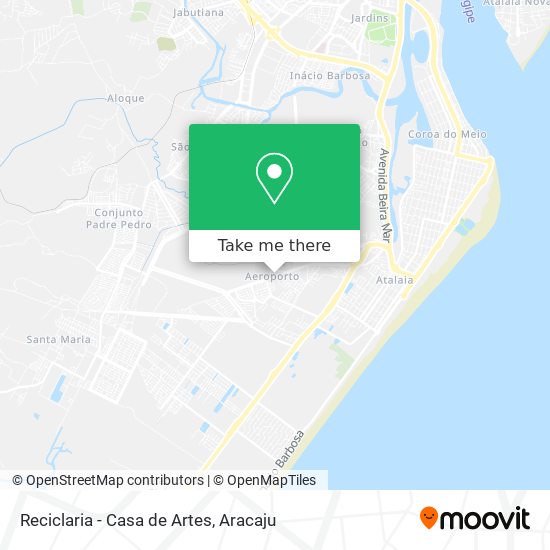 Mapa Reciclaria - Casa de Artes