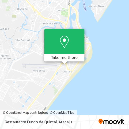 Restaurante Fundo de Quintal map