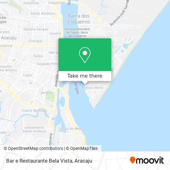 Bar e Restaurante Bela Vista map