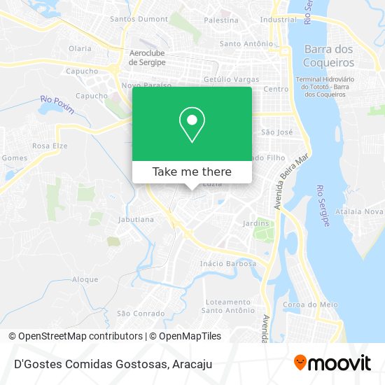 D'Gostes Comidas Gostosas map