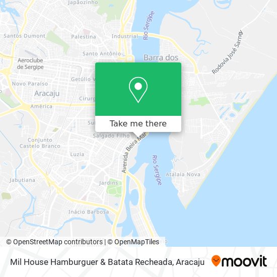 Mil House Hamburguer & Batata Recheada map