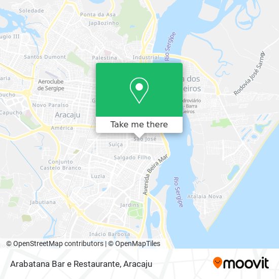 Arabatana Bar e Restaurante map