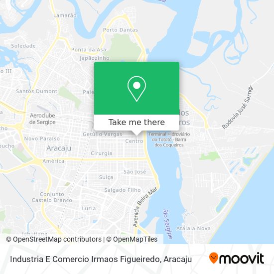 Industria E Comercio Irmaos Figueiredo map