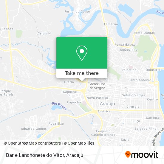 Bar e Lanchonete do Vitor map