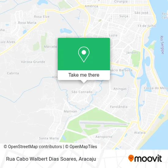 Rua Cabo Walbert Dias Soares map