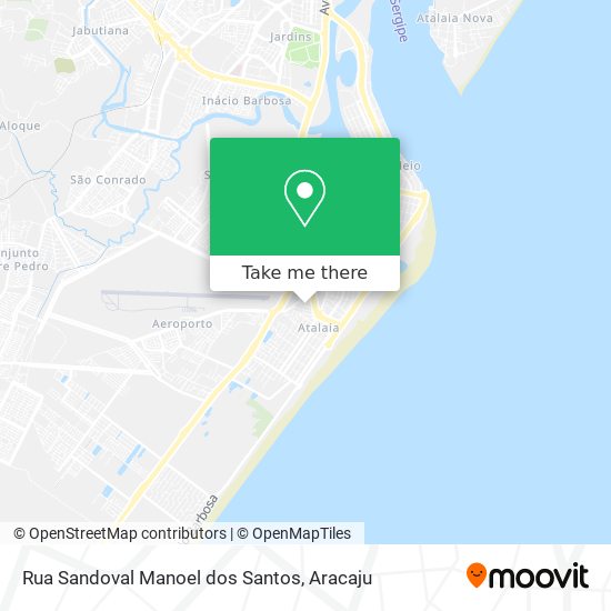 Rua Sandoval Manoel dos Santos map