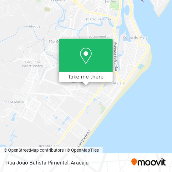 Rua João Batista Pimentel map