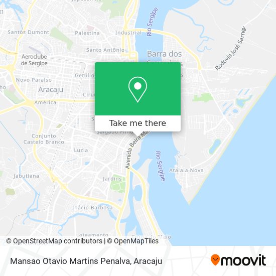 Mansao Otavio Martins Penalva map