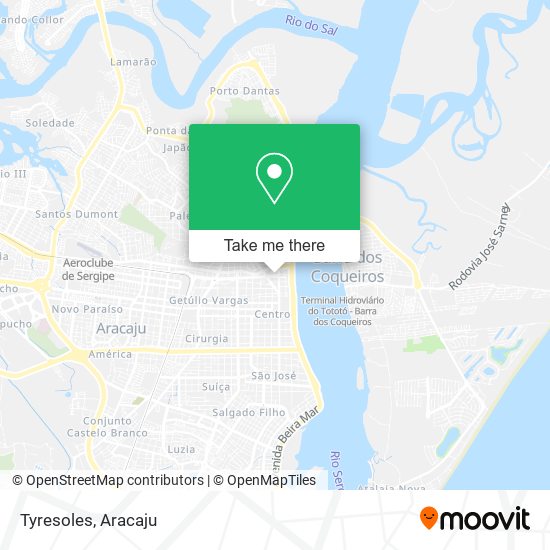 Tyresoles map