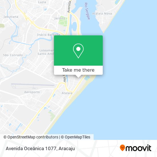 Avenida Oceânica 1077 map