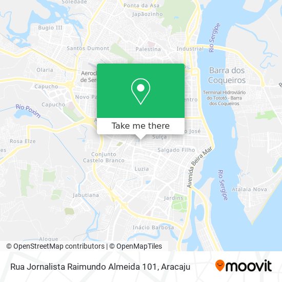 Rua Jornalista Raimundo Almeida 101 map