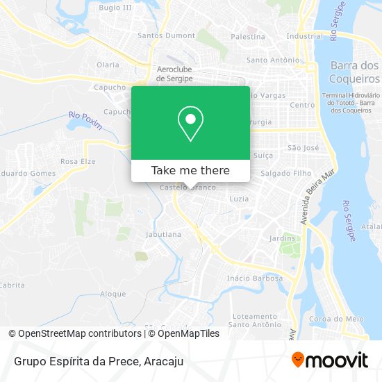 Grupo Espírita da Prece map
