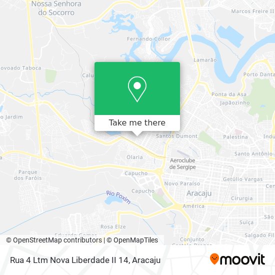 Rua 4 Ltm Nova Liberdade II 14 map