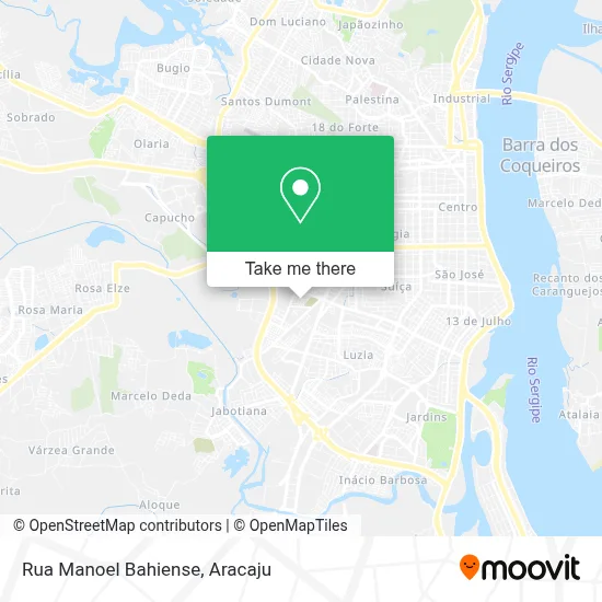 Rua Manoel Bahiense map