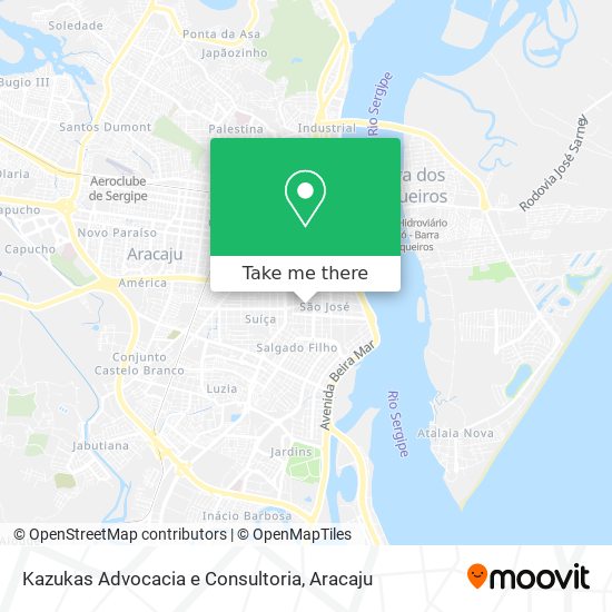 Kazukas Advocacia e Consultoria map