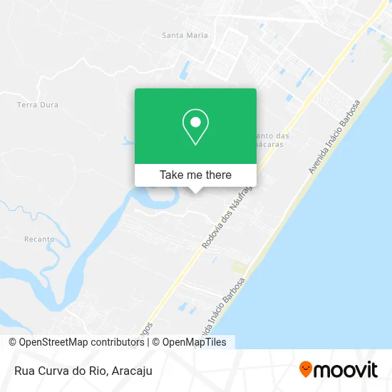 Rua Curva do Rio map