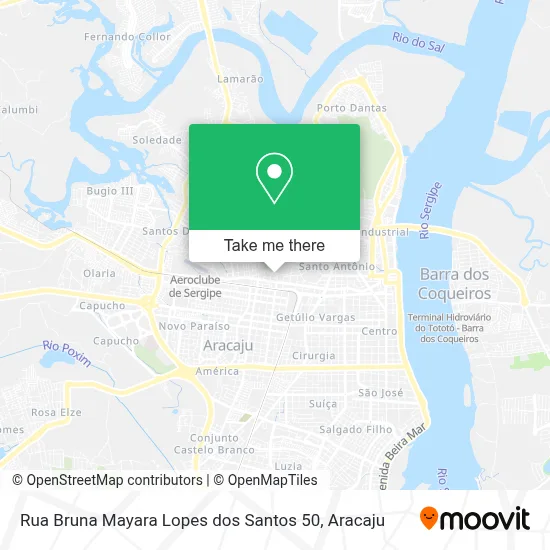 Rua Bruna Mayara Lopes dos Santos 50 map