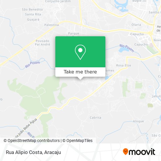 Rua Alipio Costa map