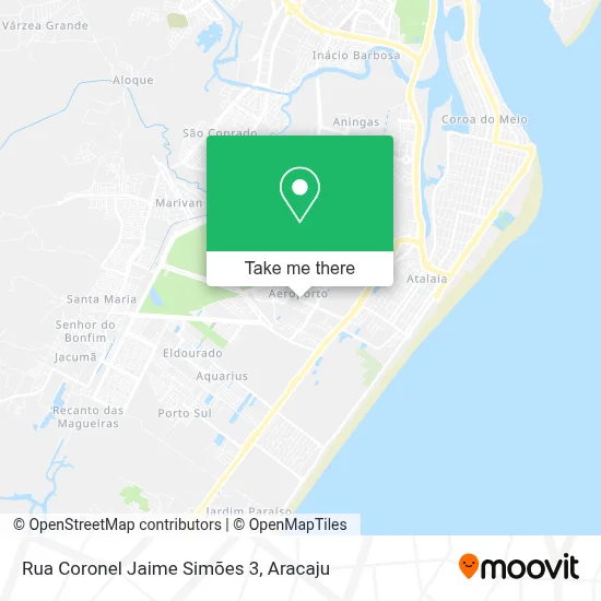 Rua Coronel Jaime Simões 3 map