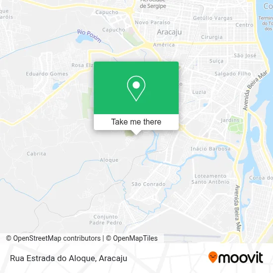 Rua Estrada do Aloque map