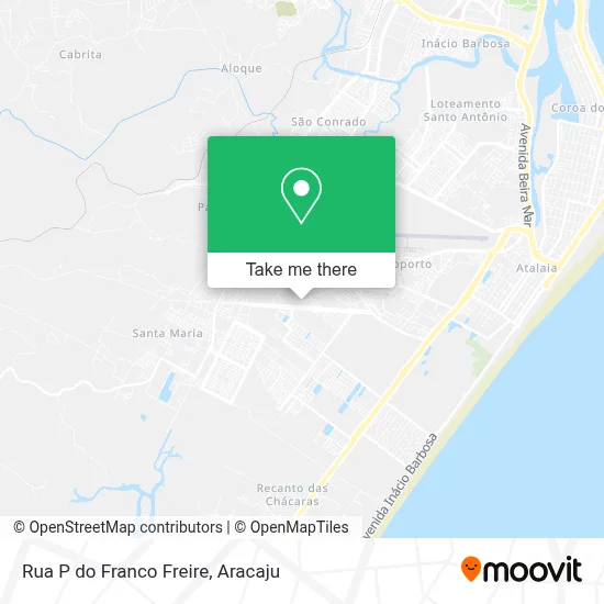 Rua P do Franco Freire map