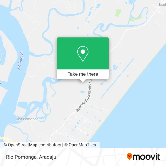 Rio Pomonga map