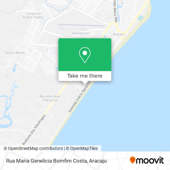 Rua Maria Genelicia Bomfim Costa map