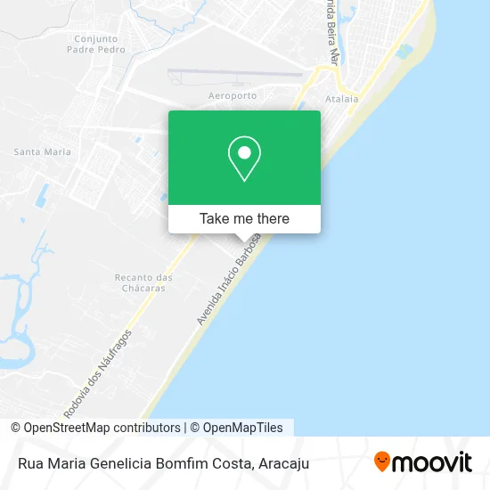 Rua Maria Genelicia Bomfim Costa map