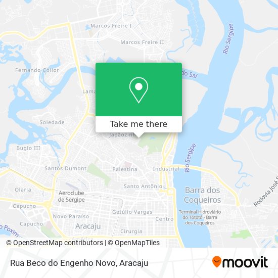 Rua Beco do Engenho Novo map