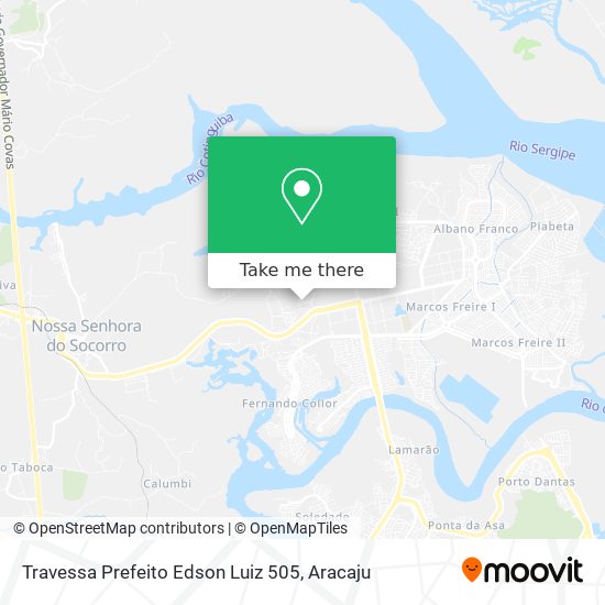Travessa Prefeito Edson Luiz 505 map