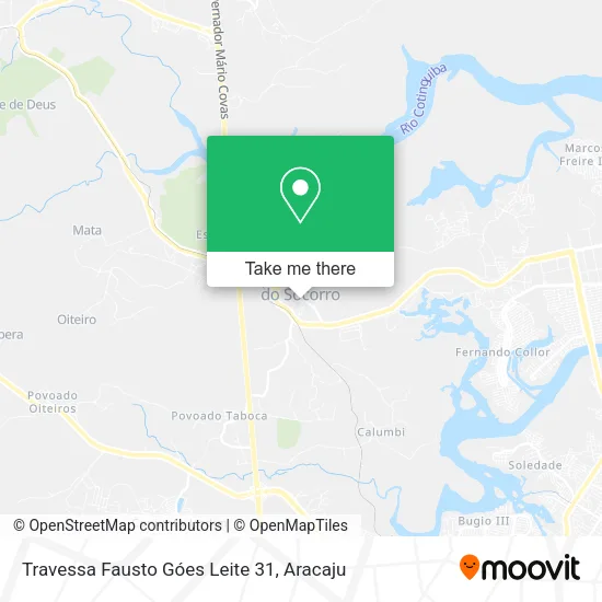 Travessa Fausto Góes Leite 31 map