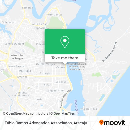 Fábio Ramos Advogados Associados map