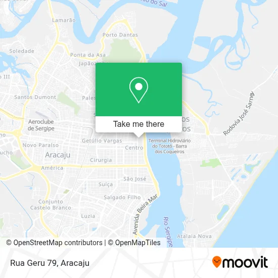 Rua Geru 79 map