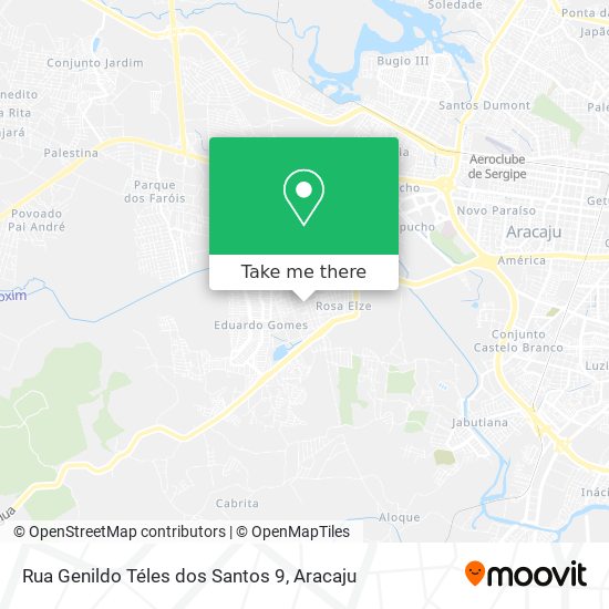 Mapa Rua Genildo Téles dos Santos 9