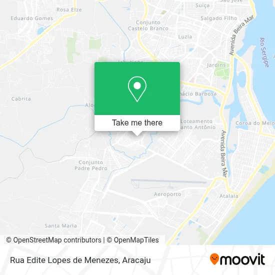 Rua Edite Lopes de Menezes map