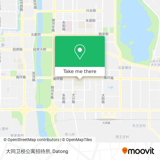 大同卫校公寓招待所 map