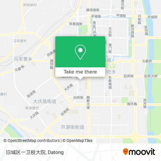 旧城区一卫校大院 map