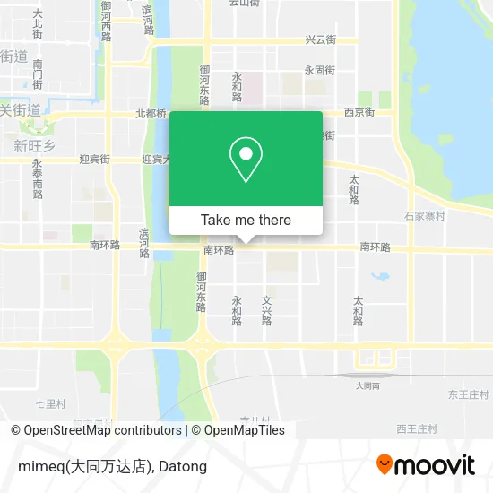 mimeq(大同万达店) map