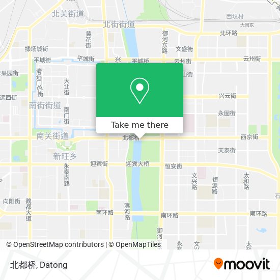 北都桥 map