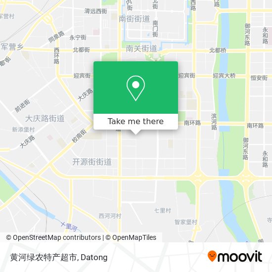 黄河绿农特产超市 map