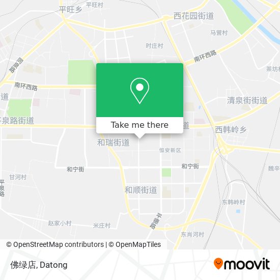 佛绿店 map