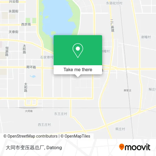 大同市变压器总厂 map