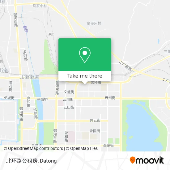 北环路公租房 map