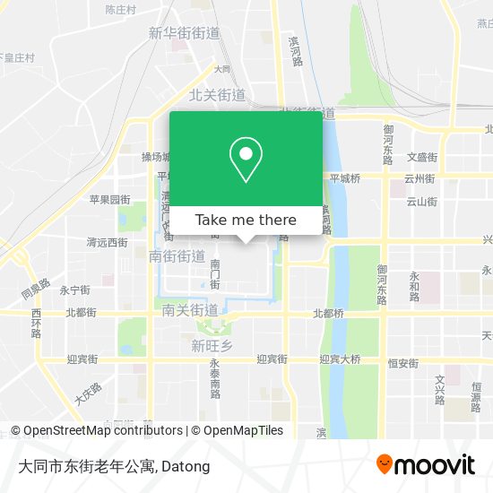 大同市东街老年公寓 map