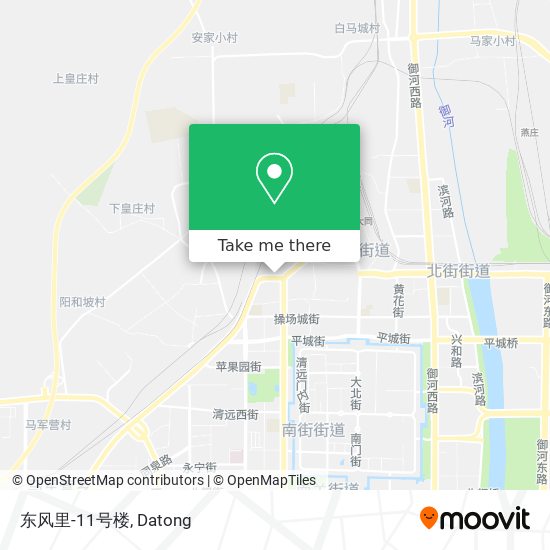 东风里-11号楼 map