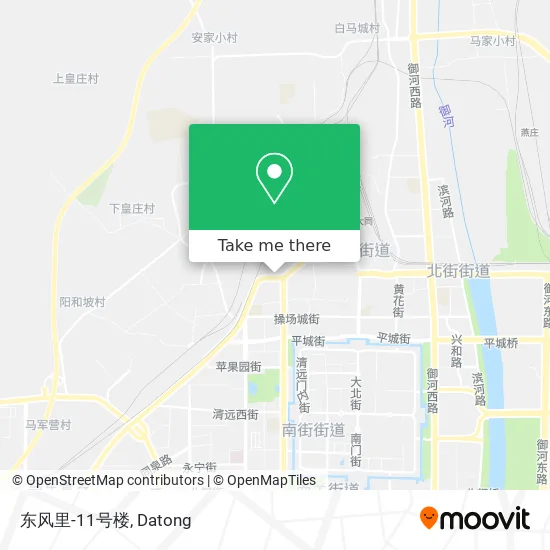 东风里-11号楼 map